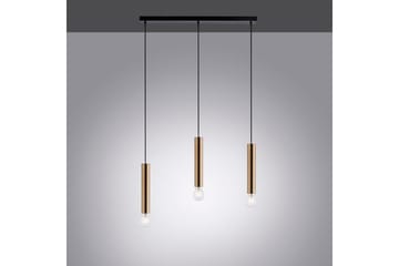 Taklampa Bruna - 6x120x65 cm, Matt mässing - Belysning - Lampor & belysning inomhus - Fönsterlampa