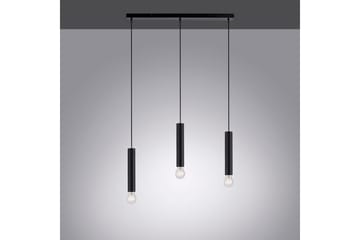 Taklampa Bruna - 6x120x65 cm, Svart - Belysning - Lampor & belysning inomhus - Fönsterlampa
