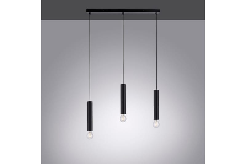 Taklampa Bruna - 6x120x65 cm, Svart - Belysning - Lampor & belysning inomhus - Fönsterlampa