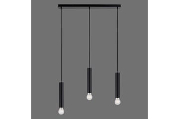 Taklampa Bruna - 6x120x65 cm, Svart - Belysning - Lampor & belysning inomhus - Fönsterlampa