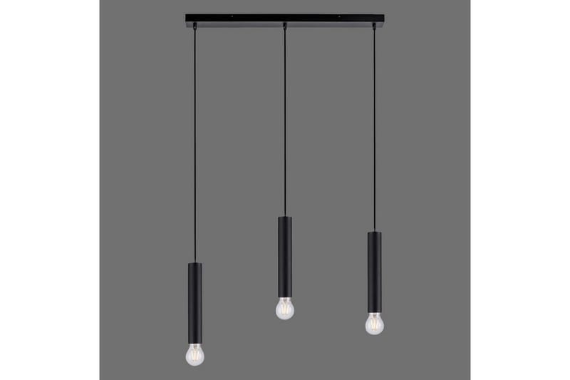 Taklampa Bruna - 6x120x65 cm, Svart - Belysning - Lampor & belysning inomhus - Fönsterlampa
