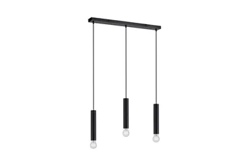 Taklampa Bruna - 6x120x65 cm, Svart - Belysning - Lampor & belysning inomhus - Fönsterlampa