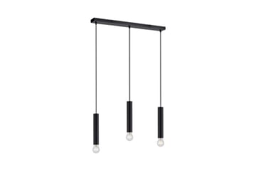 Taklampa Bruna - 6x120x65 cm, Svart - Belysning - Lampor & belysning inomhus - Fönsterlampa