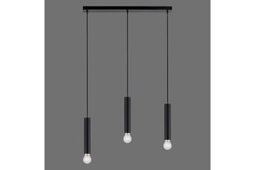 Taklampa Bruna - 6x120x65 cm, Svart - Belysning - Lampor & belysning inomhus - Fönsterlampa