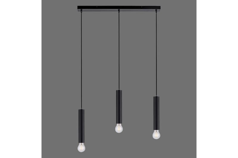 Taklampa Bruna - 6x120x65 cm, Svart - Belysning - Lampor & belysning inomhus - Fönsterlampa