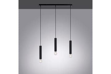 Taklampa Bruna - 6x120x65 cm, Svart - Belysning - Lampor & belysning inomhus - Fönsterlampa