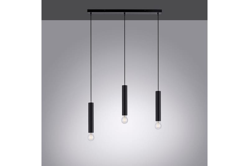 Taklampa Bruna - 6x120x65 cm, Svart - Belysning - Lampor & belysning inomhus - Fönsterlampa