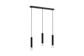 Taklampa Bruna - 6x120x65 cm, Svart - Belysning - Lampor & belysning inomhus - Fönsterlampa