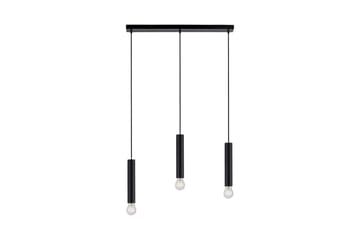 Taklampa Bruna - 6x120x65 cm, Svart - Belysning - Lampor & belysning inomhus - Fönsterlampa