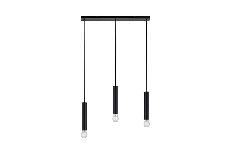 Taklampa Bruna - 6x120x65 cm, Svart - Belysning - Lampor & belysning inomhus - Fönsterlampa