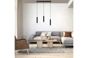 Taklampa Bruna - 6x120x65 cm, Svart - Belysning - Lampor & belysning inomhus - Fönsterlampa