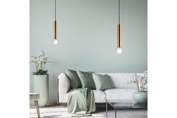 Taklampa Bruna - 9x120x9 cm, Matt mässing - Belysning - Lampor & belysning inomhus - Fönsterlampa