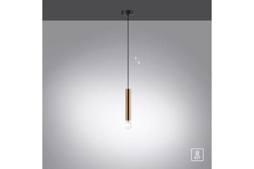 Taklampa Bruna - 9x120x9 cm, Matt mässing - Belysning - Lampor & belysning inomhus - Fönsterlampa