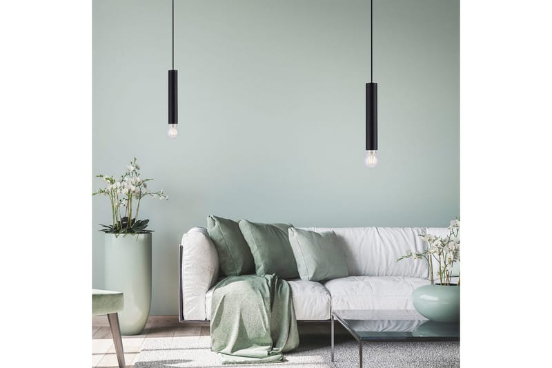 Taklampa Bruna - 9x120x9 cm, Svart - Belysning - Lampor & belysning inomhus - Fönsterlampa