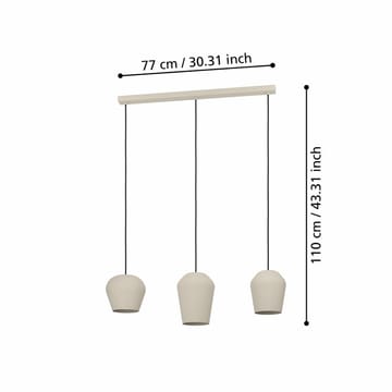 Taklampa Cambaito - 19,5 cm - Belysning - Lampor & belysning inomhus - Fönsterlampa