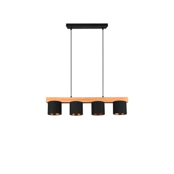 Taklampa Cameron - Svart/trä - Belysning - Lampor & belysning inomhus - Fönsterlampa