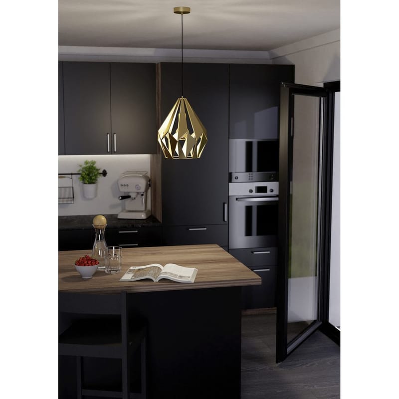 Taklampa Carlton - Guld - Belysning - Lampor & belysning inomhus - Fönsterlampa