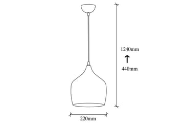 Taklampa Chichela Singel Svart - Svart - Belysning - Lampor & belysning inomhus - Fönsterlampa