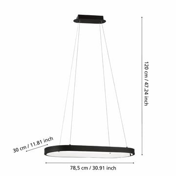 Taklampa Codriales - 30 cm - Belysning - Lampor & belysning inomhus - Fönsterlampa