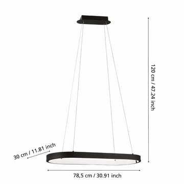 Taklampa Codriales - 30 cm - Belysning - Lampor & belysning inomhus - Fönsterlampa