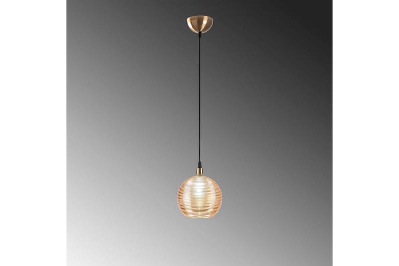 Taklampa Elra Gul / Vintage - Gul / Vintage - Belysning - Lampor & belysning inomhus - Fönsterlampa