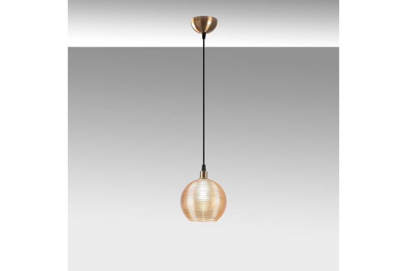 Taklampa Elra Gul / Vintage - Gul / Vintage - Belysning - Lampor & belysning inomhus - Fönsterlampa