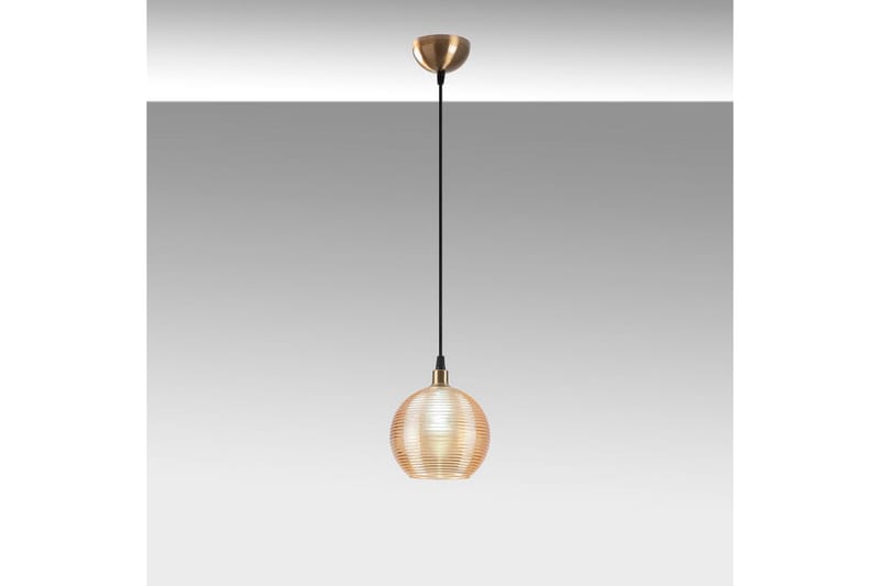 Taklampa Elra Gul / Vintage - Gul / Vintage - Belysning - Lampor & belysning inomhus - Fönsterlampa