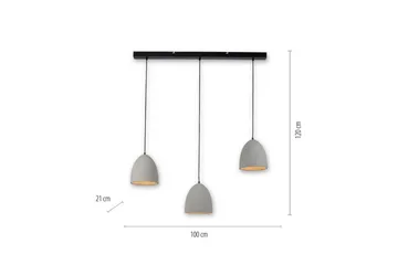 Taklampa Eton - 21x120x100 cm - Belysning - Lampor & belysning inomhus - Fönsterlampa