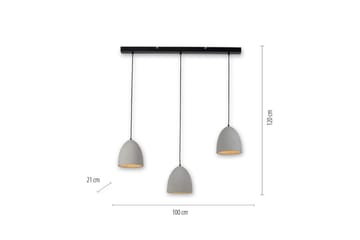 Taklampa Eton - 21x120x100 cm - Belysning - Lampor & belysning inomhus - Fönsterlampa