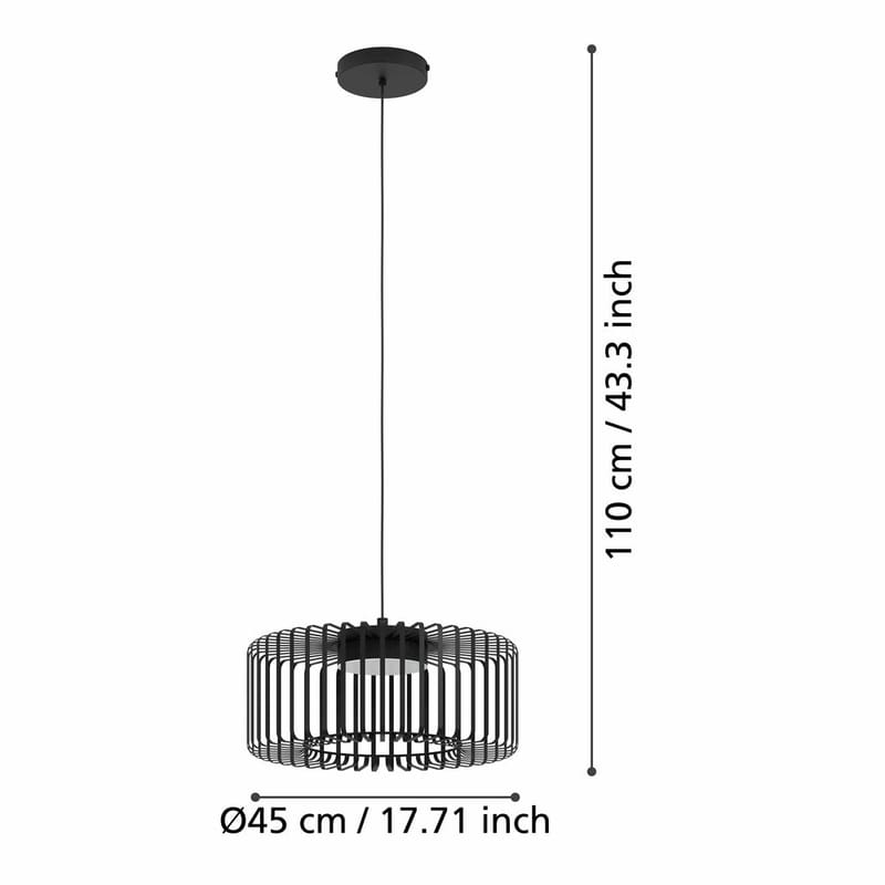 Taklampa Ginestrone - 45 cm - Belysning - Lampor & belysning inomhus - Fönsterlampa