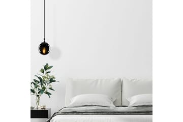 Taklampa Giuseppe Svart / Rök - Svart / Rök - Belysning - Lampor & belysning inomhus - Fönsterlampa