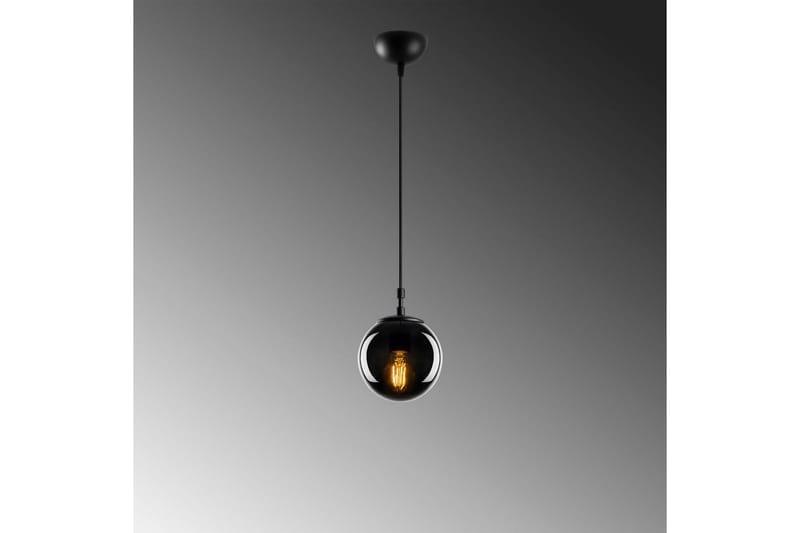 Taklampa Giuseppe Svart / Rök - Svart / Rök - Belysning - Lampor & belysning inomhus - Fönsterlampa