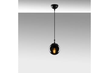 Taklampa Giuseppe Svart / Rök - Svart / Rök - Belysning - Lampor & belysning inomhus - Fönsterlampa