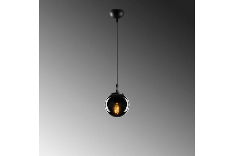 Taklampa Giuseppe Svart / Rök - Svart / Rök - Belysning - Lampor & belysning inomhus - Fönsterlampa
