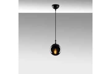 Taklampa Giuseppe Svart / Rök - Svart / Rök - Belysning - Lampor & belysning inomhus - Fönsterlampa