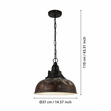 Taklampa Grantham - 37 cm - Belysning - Lampor & belysning inomhus - Fönsterlampa