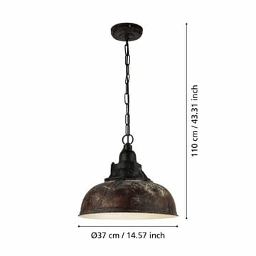 Taklampa Grantham - 37 cm - Belysning - Lampor & belysning inomhus - Fönsterlampa