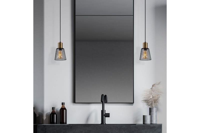 Taklampa Gullistel Svart / Antik - Svart/Multifärgad - Belysning - Lampor & belysning inomhus - Fönsterlampa