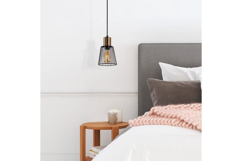 Taklampa Gullistel Svart / Antik - Svart/Multifärgad - Belysning - Lampor & belysning inomhus - Fönsterlampa