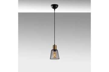 Taklampa Gullistel Svart / Antik - Svart/Multifärgad - Belysning - Lampor & belysning inomhus - Fönsterlampa