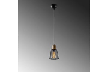 Taklampa Gullistel Svart / Antik - Svart/Multifärgad - Belysning - Lampor & belysning inomhus - Fönsterlampa