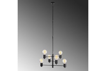 Taklampa Hexaia Upp Svart - Svart - Belysning - Lampor & belysning inomhus - Fönsterlampa