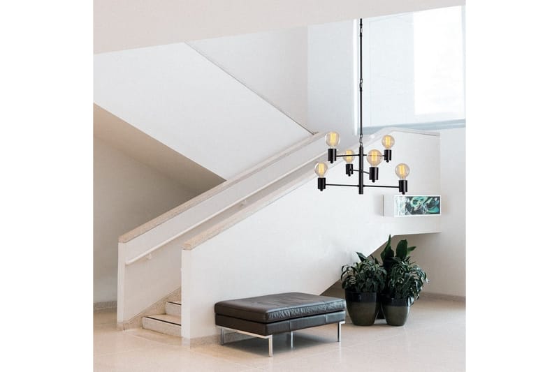 Taklampa Hexaia Upp Svart - Svart - Belysning - Lampor & belysning inomhus - Fönsterlampa