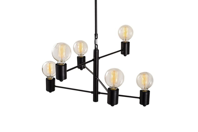 Taklampa Hexaia Upp Svart - Svart - Belysning - Lampor & belysning inomhus - Fönsterlampa