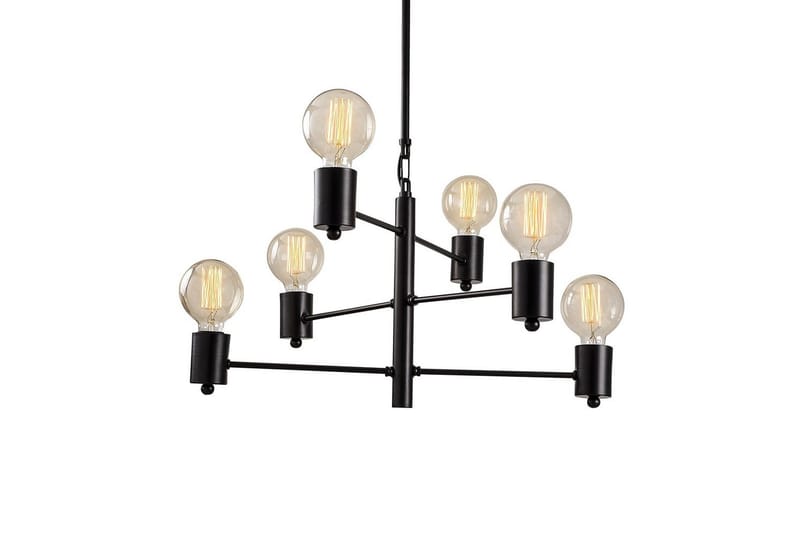 Taklampa Hexaia Upp Svart - Svart - Belysning - Lampor & belysning inomhus - Fönsterlampa