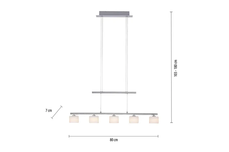 Taklampa Hydra - Krom - Belysning - Lampor & belysning inomhus - Fönsterlampa