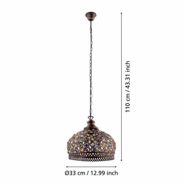 Taklampa Jadida - 33 cm - Belysning - Lampor & belysning inomhus - Fönsterlampa