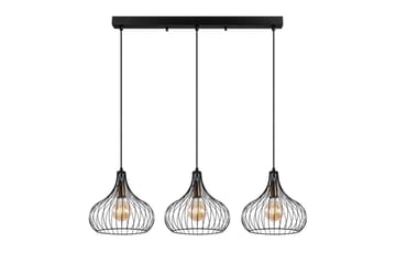 Taklampa Kiron Svart / Antik Tre - Svart - Belysning - Lampor & belysning inomhus - Fönsterlampa