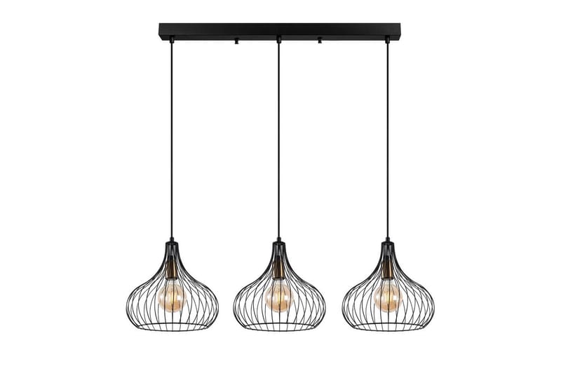 Taklampa Kiron Svart / Antik Tre - Svart - Belysning - Lampor & belysning inomhus - Fönsterlampa