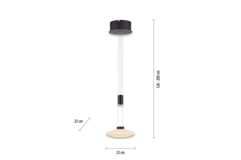 Taklampa Lautada - 23x200x23 cm - Belysning - Lampor & belysning inomhus - Fönsterlampa